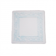 cornice azzurra decoro biscotto